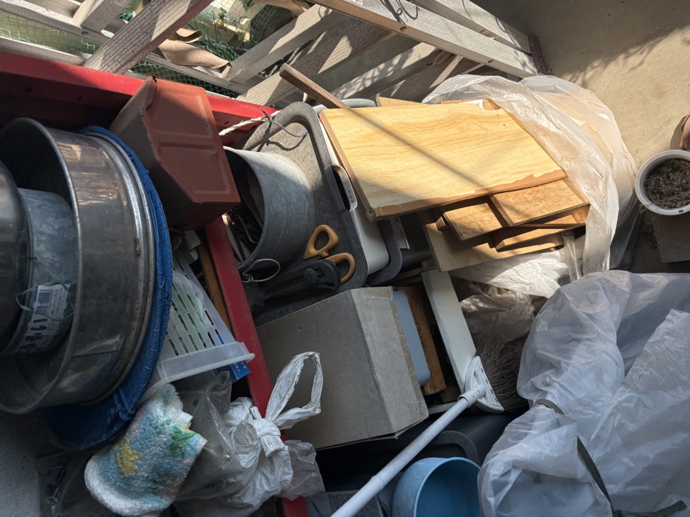 旭市の生前整理（2LDK）施工現場