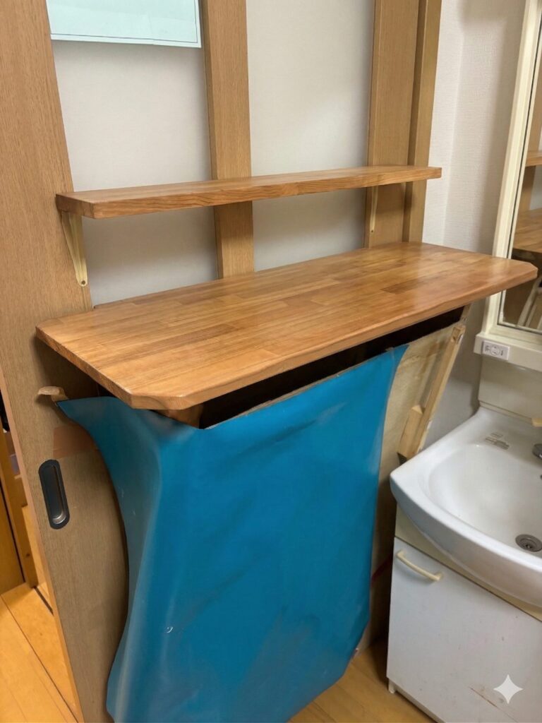 作業後