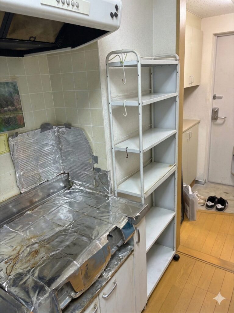 作業後