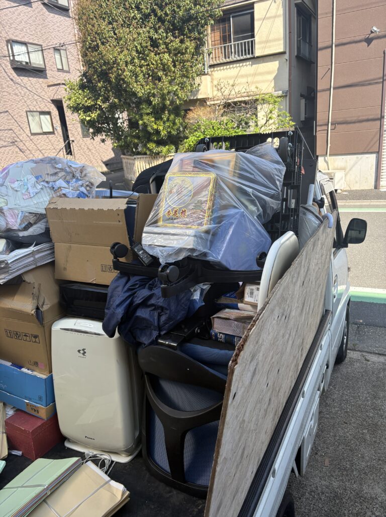 江東区門前仲町で不用品回収