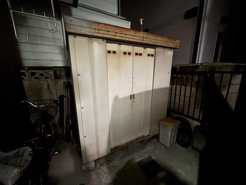 【足立区】物置を解体＆回収